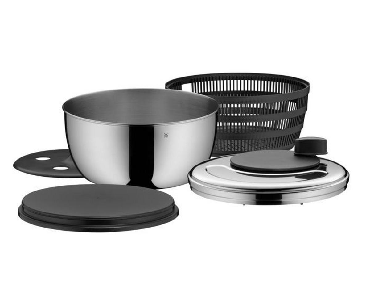 POSUDA ZA SUŠENJE SALATE Gourmet  - crna, Basics, metal/plastika (24cm) - WMF
