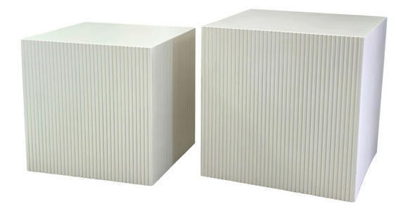 COUCHTISCHSET quadratisch Kaschmir  - Kaschmir, Design, Holzwerkstoff (45/40/45/40/45/40cm) - Xora