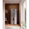 SCHUHSCHRANK  in 74,5/191,9/34,9 cm  - Hellgrau/Grau, Basics, Holzwerkstoff/Kunststoff (74,5/191,9/34,9cm) - Xora
