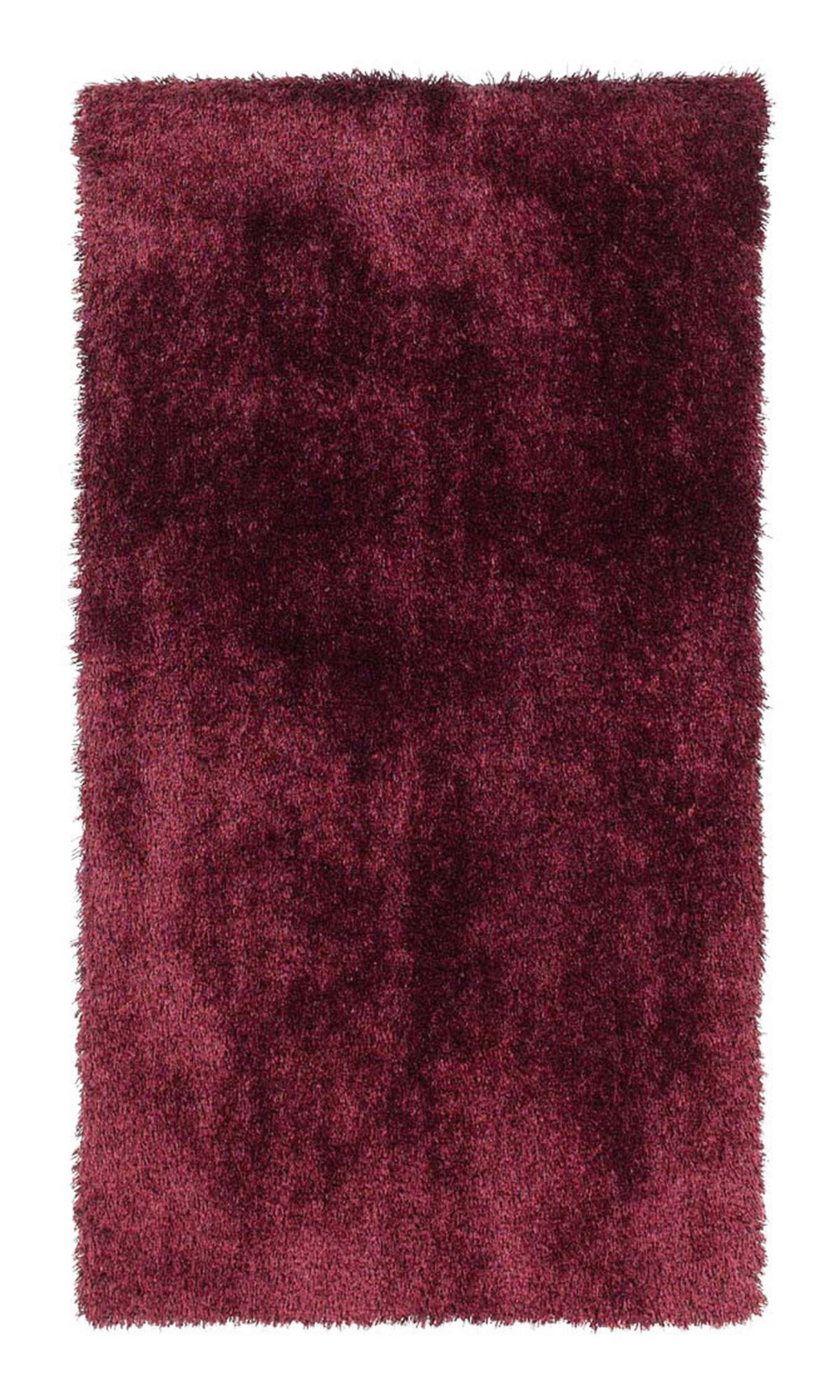 SHAGGY 80/150 cm KS-115 Aubergine  - Aubergine, Basics, Textil (80/150cm)
