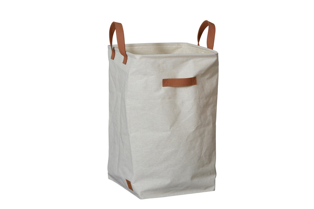 WÄSCHEKORB - Beige, Basics, Textil (35/35/58cm) - Store It