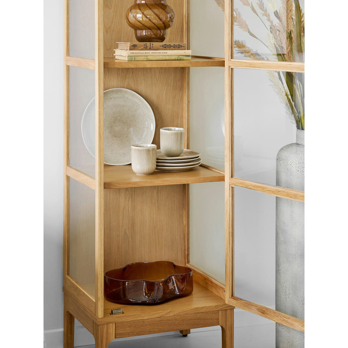 DEKOSCHALE - Braun, Basics, Glas (24/7/29,5cm)