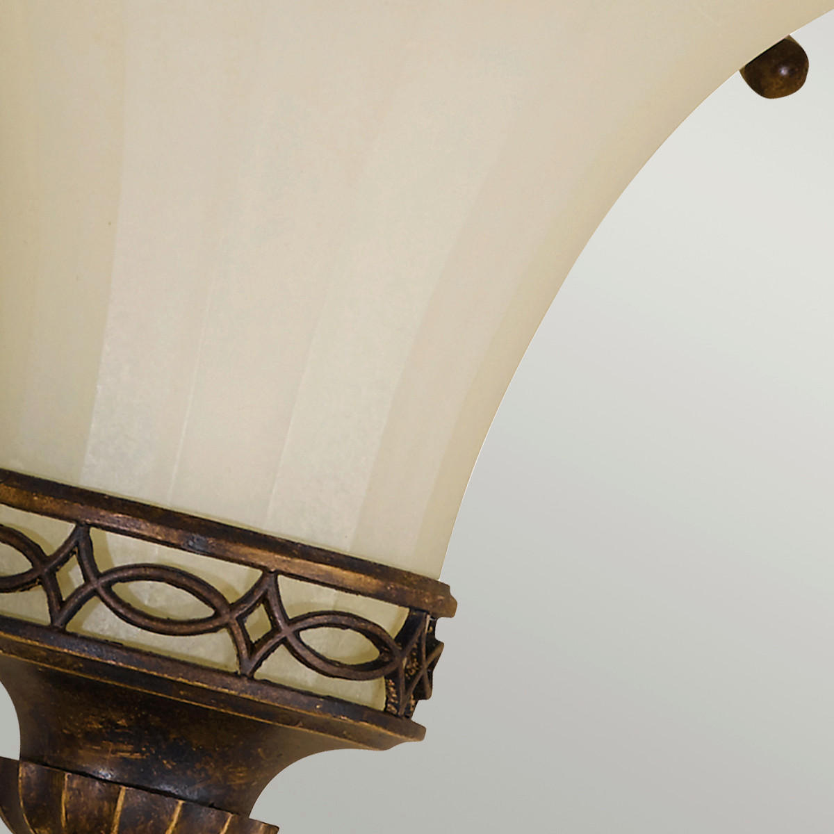 WANDLEUCHTE - Braun, Konventionell, Metall (17.5/22.9/10.2cm) - Elstead Lighting