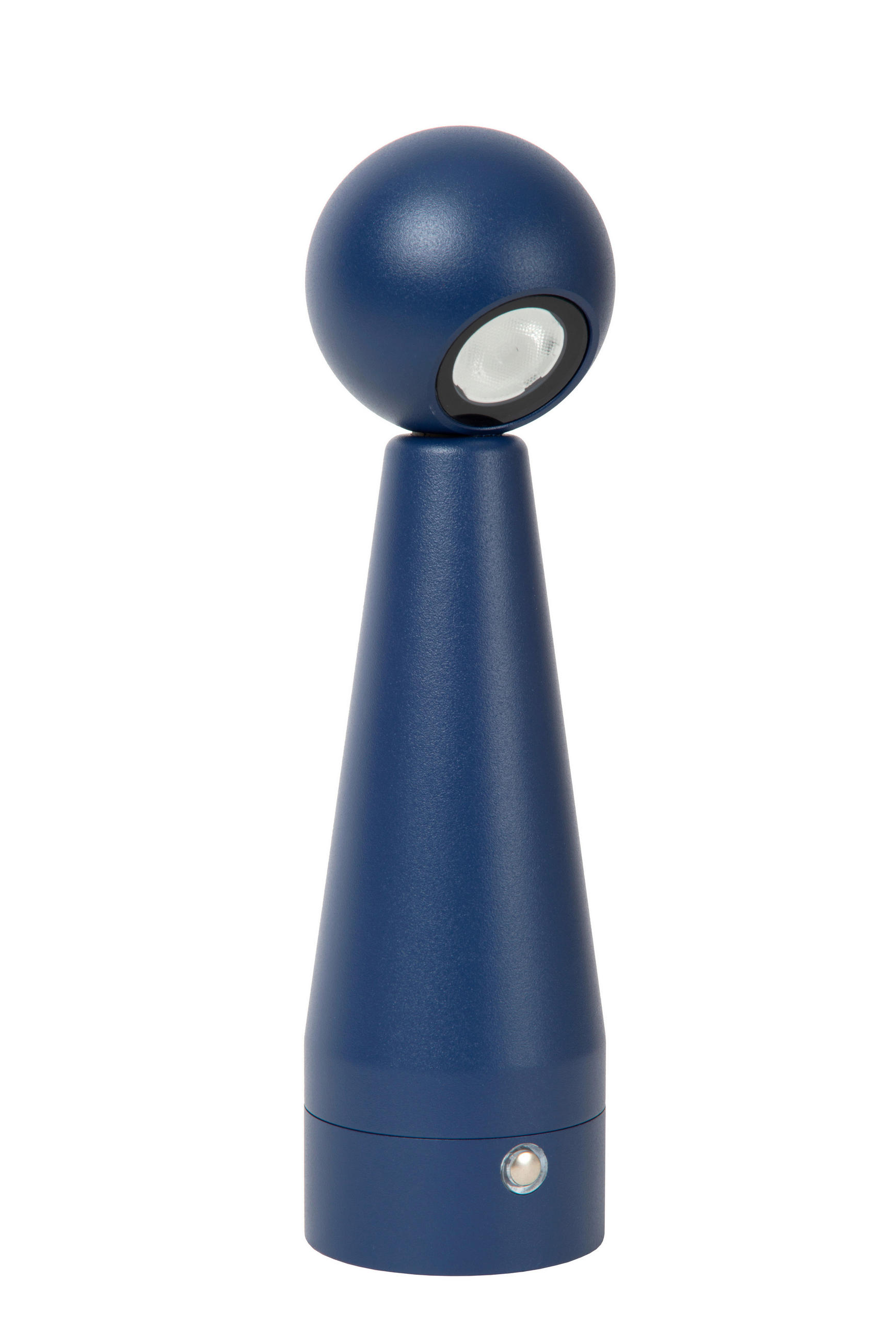 AKKU-TISCHLEUCHTE IPSOS 6/6/22 cm  - Blau, Design, Metall (6/6/22cm) - Lucide