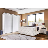 BOXSPRINGBETT 160/200 cm  in Beige  - Beige/Schwarz, KONVENTIONELL, Kunststoff/Textil (160/200cm) - Ti'me