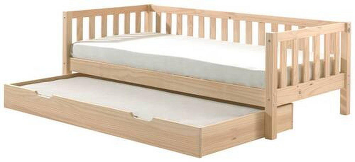 AUSZIEHBETT 90/200 cm  in Kieferfarben  - Kieferfarben, MODERN, Holz/Holzwerkstoff (90/200cm) - MID.YOU