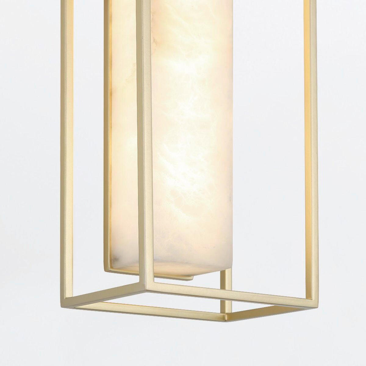 LED-WANDLEUCHTE - Goldfarben, Konventionell, Glas/Metall (61/12,7/11,5cm) - Elstead Lighting