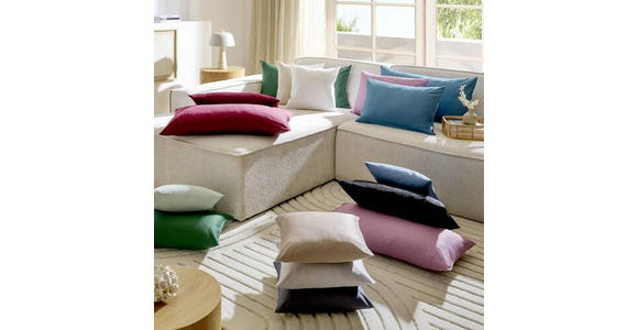 POLSTERBEZUG 40/40 cm  - Taupe, Basics, Textil (40/40cm) - Novel