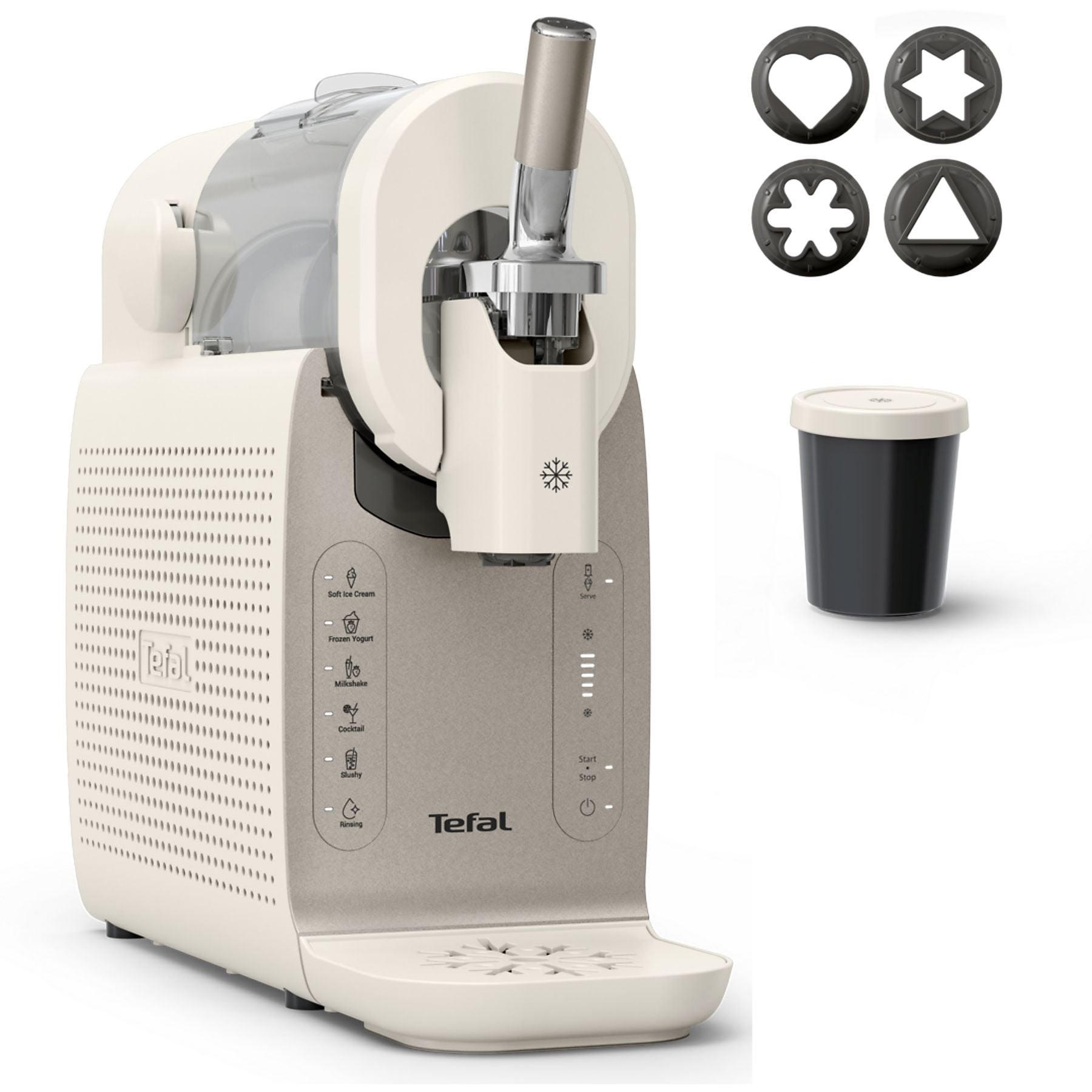 APARAT ZA SLADOLED  - srebrne boje, Basics, metal/plastika (52.6/24.6/50.3cm) - Tefal