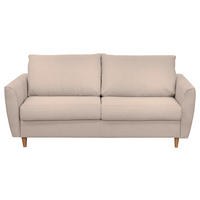 SCHLAFSOFA in Textil Rosa  - Buchefarben/Rosa, Design, Holz/Textil (195/90/102cm) - Livetastic