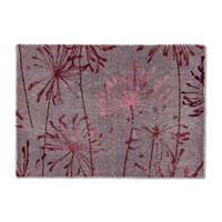 FUßMATTE  50/70 cm  Grau, Rosa, Pink  - Pink/Rosa, KONVENTIONELL, Textil (50/70cm) - Schöner Wohnen