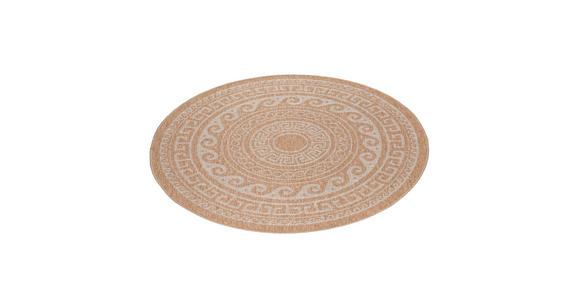 OUTDOORTEPPICH 160/160 cm Comilla Beige - Beige, Basics, Textil (160/160cm) - Novel