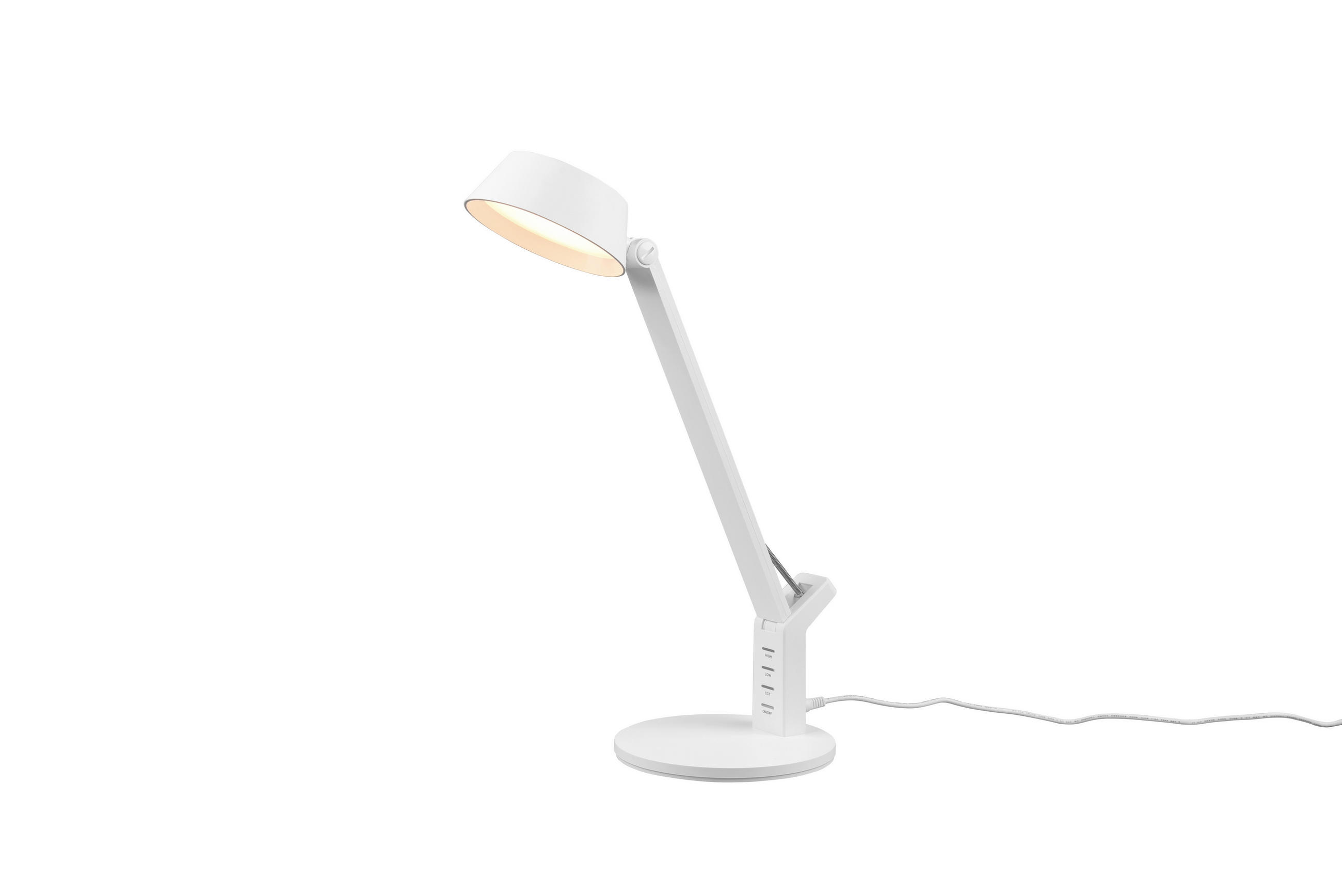 Trio Leuchten Led-Schreibtischleuchte Weiß 17.1x40.4x30.5 cm