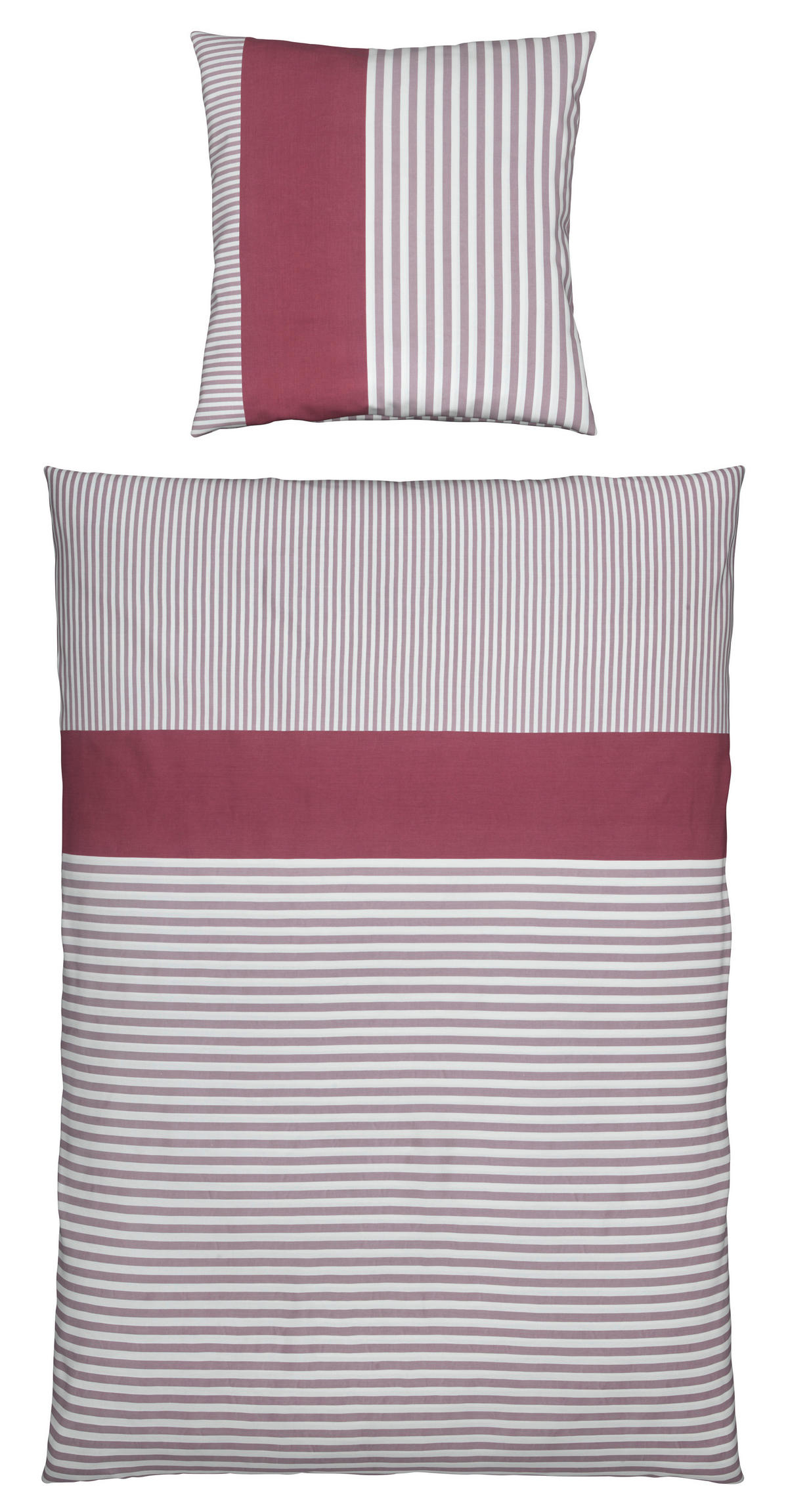 BETTWÄSCHE Rosia Satin 135/200 cm  - Lila, KONVENTIONELL, Textil (135/200cm) - Novel