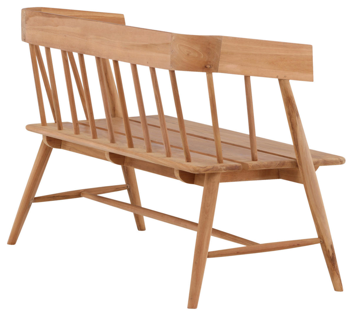 GARTENBANK 58/85/132 cm Teakholz   - Teakfarben, KONVENTIONELL, Holz (58/85/132cm) - Gardenson
