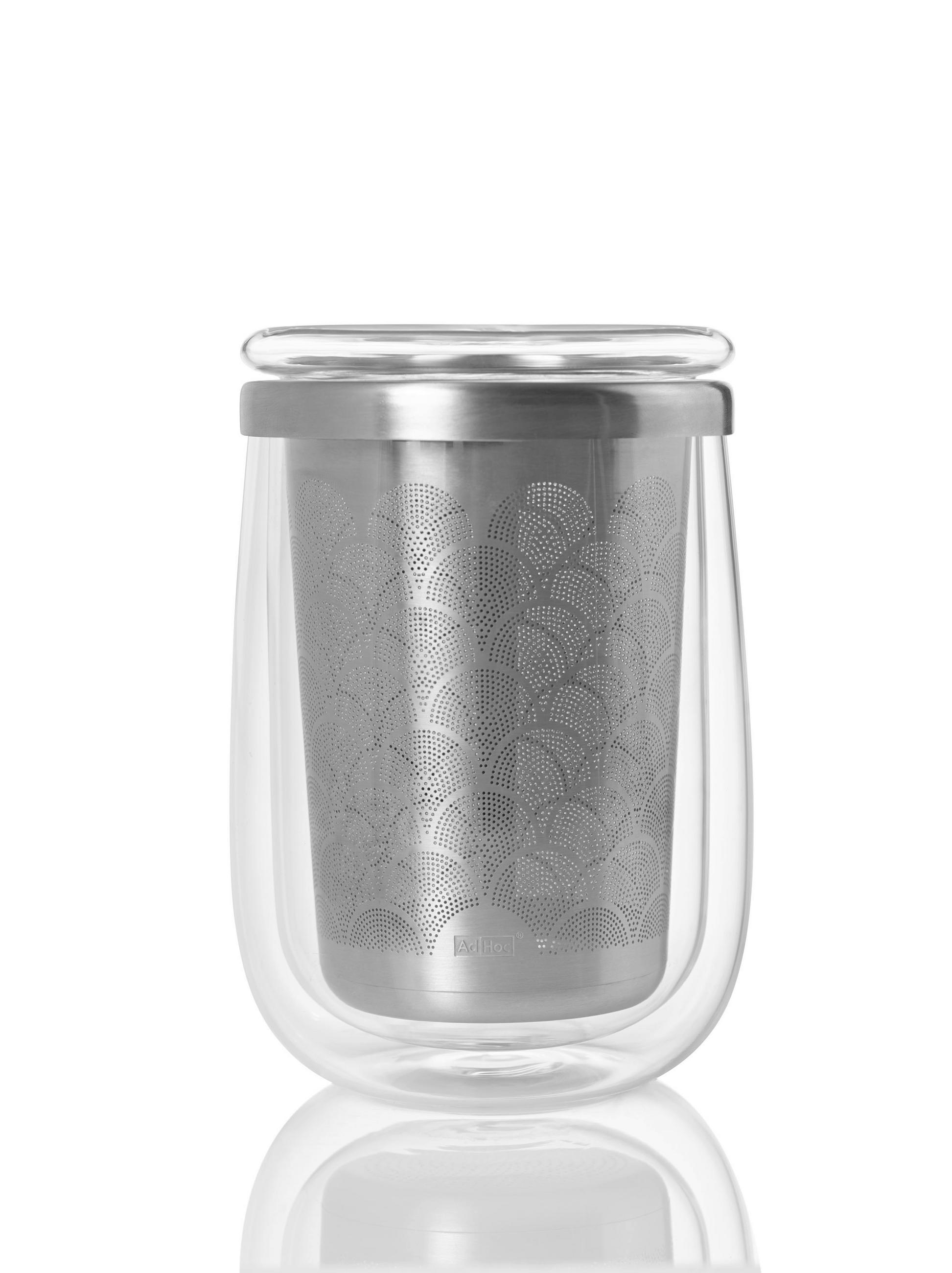 TEEGLAS FUSION GLASS   - Design, Glas/Metall (9/13,5cm) - AdHoc