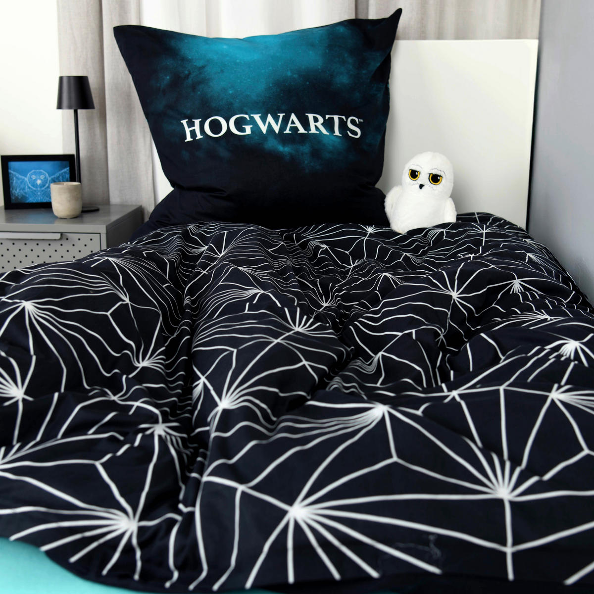 JUGENDBETTWÄSCHE Harry Potter Renforcé 135/200 cm  - Multicolor/Schwarz, Design, Textil (135/200cm) - Herding