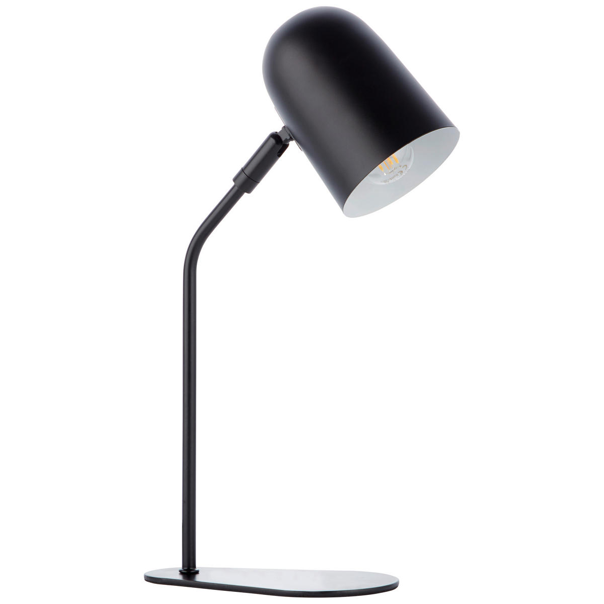 TISCHLEUCHTE - Schwarz, Design, Metall (38/10/21,7cm) - Brilliant
