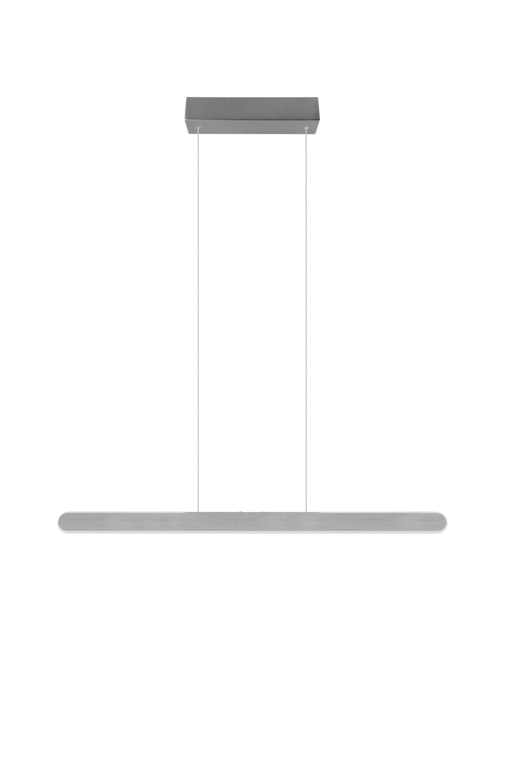 Trio Leuchten Led-Pendelleuchte Helios Weiß, Alu 8.5x150x100 cm