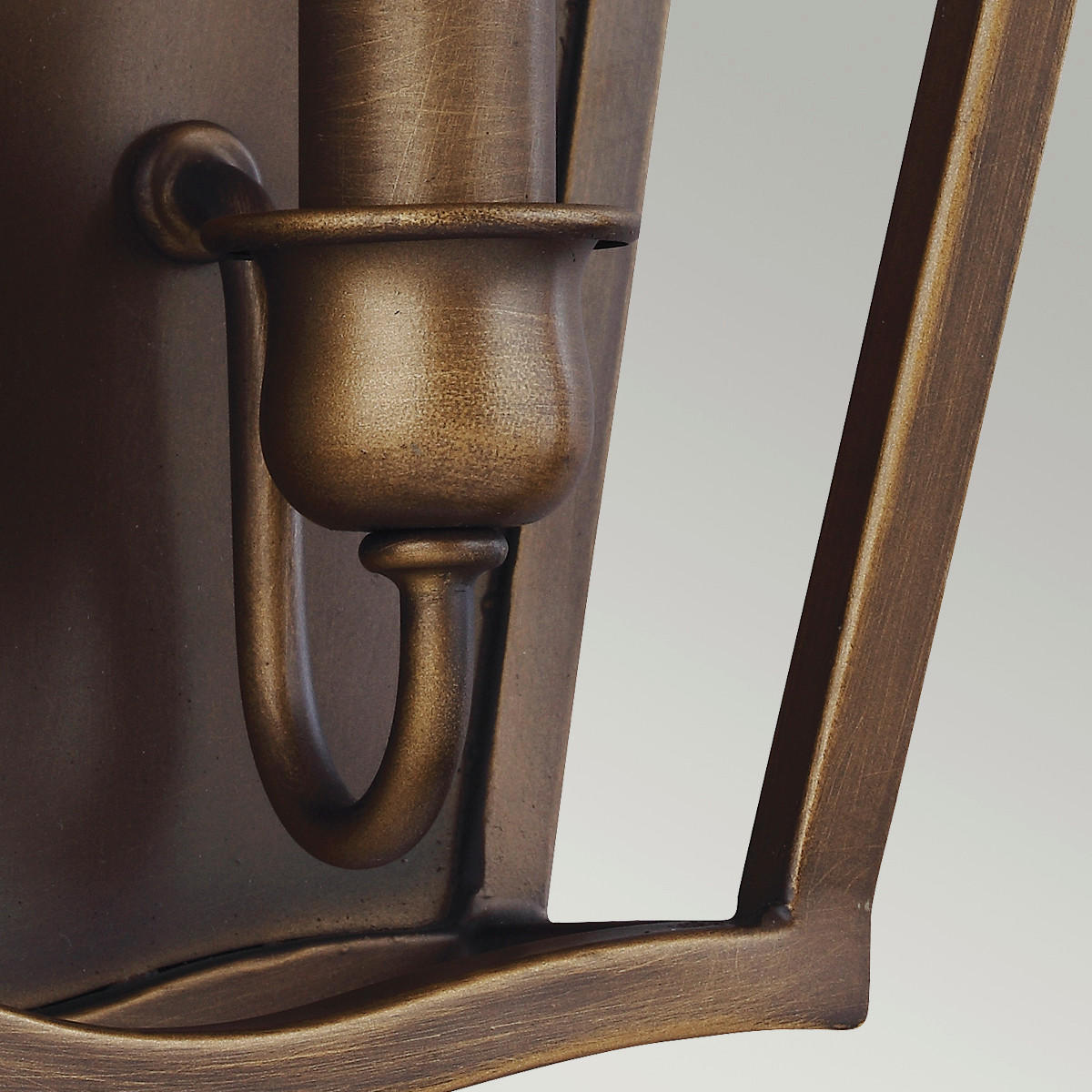 WANDLEUCHTE - Messingfarben, Basics, Metall (20.3/24.8/11.1cm) - Elstead Lighting