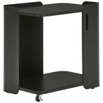 SERVIERWAGEN Schwarz  - Schwarz, Basics, Kunststoff/Metall (60/60/40cm) - Novel