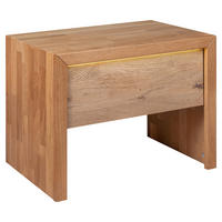 NACHTSCHRANK 60/46/41 cm Wildeiche vollmassiv  - Wildeiche/Naturfarben, MODERN, Holz (60/46/41cm) - MID.YOU
