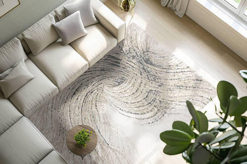 TRAVERSĂ - verde/gri, Design, plastic/textil (80/300cm) - Obsession