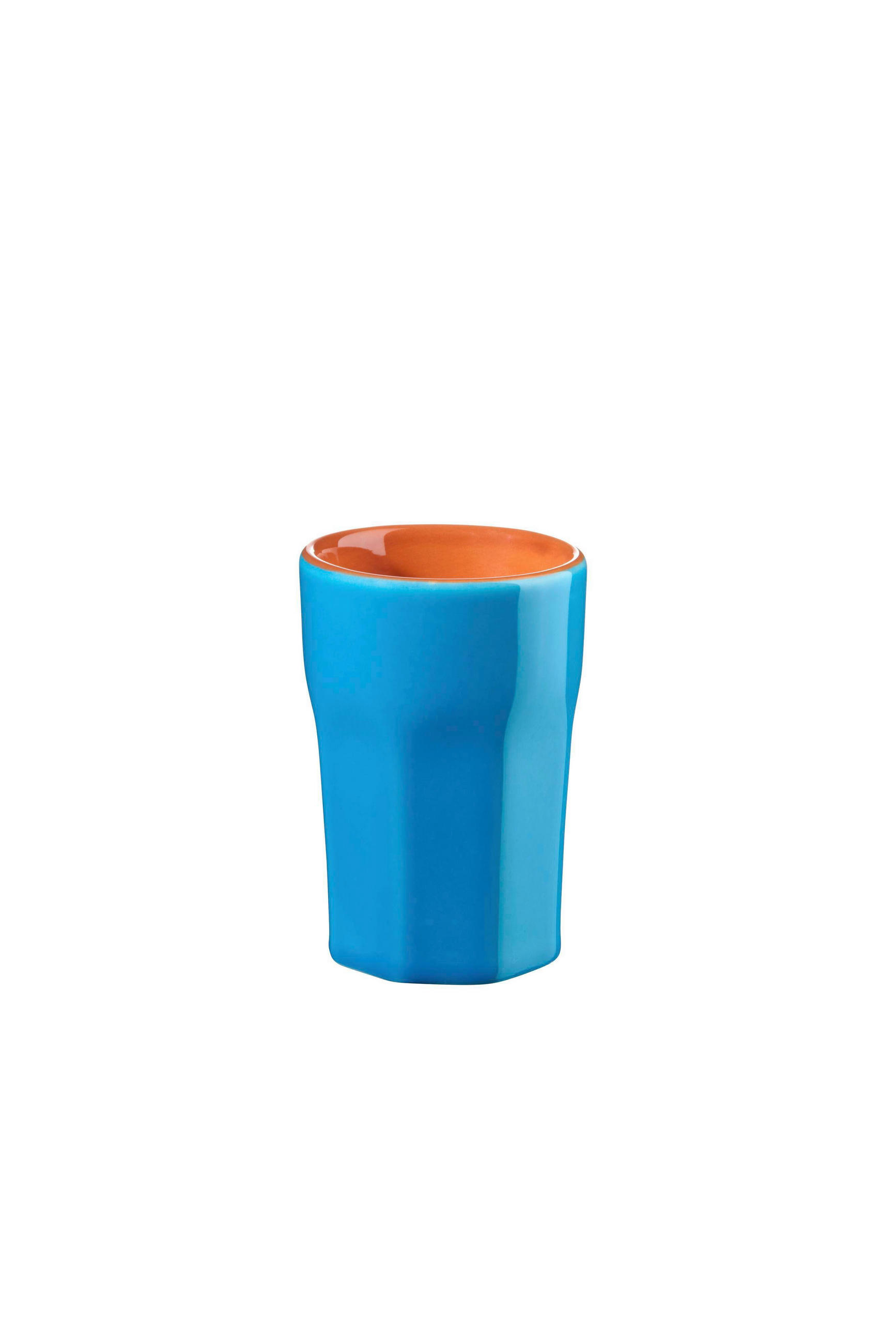 ŠOLJA  tiamo  10 ml      - tamnonarandžasta, Osnovno, keramika (5,5/8cm) - ASA
