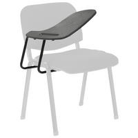 Schreibtablett 30/40/20 cm Schwarz  - Schwarz, Basics, Kunststoff/Metall (30/40/20cm) - MID.YOU