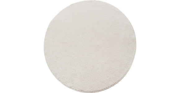 FLACHWEBETEPPICH 160 cm HELIX Creme  - Creme, Basics, Kunststoff/Textil (160cm) - Novel