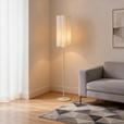 STEHLEUCHTE 25/150 cm    - Beige, Trend, Kunststoff/Textil (25/150cm) - Novel