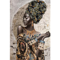 Pictură În Ulei  - multicolor, Basics, textil