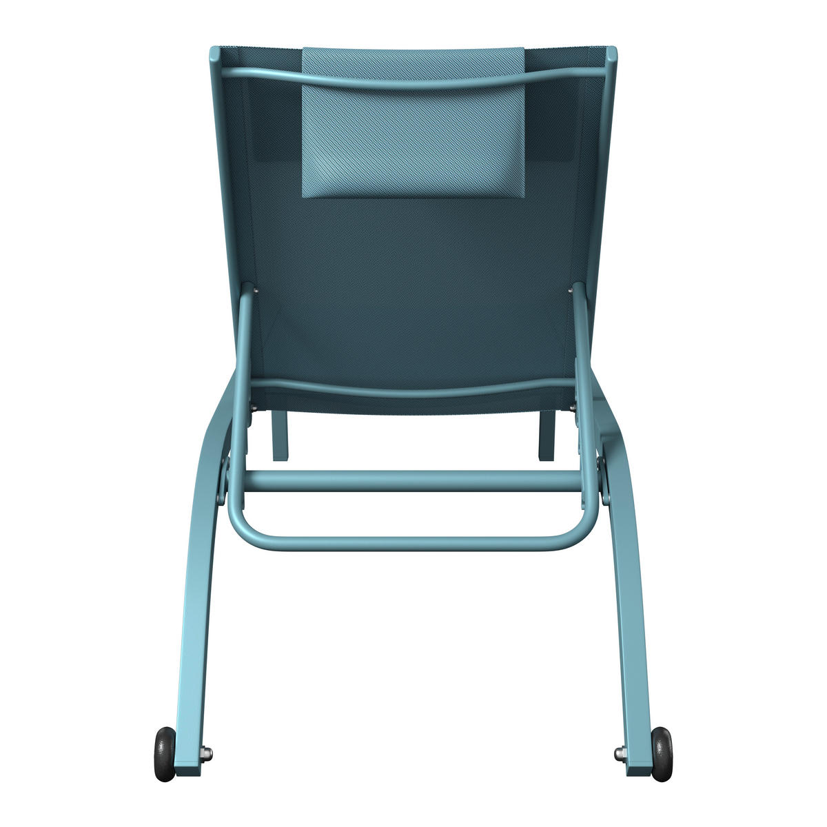 KERTI NAPOZÓÁGY 198/87/62 cm  - kék/zöld, Design, textil/fém (198/87/62cm) - Ambia Garden