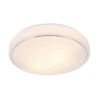 PLAFONJERA  - boja hroma/bela, Osnovno, metal/plastika (39/9cm) - Boxxx