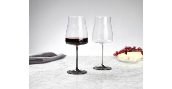 ROTWEINGLAS Sydney 600 ml - Klar/Grau, KONVENTIONELL, Glas (0,60l) - Novel