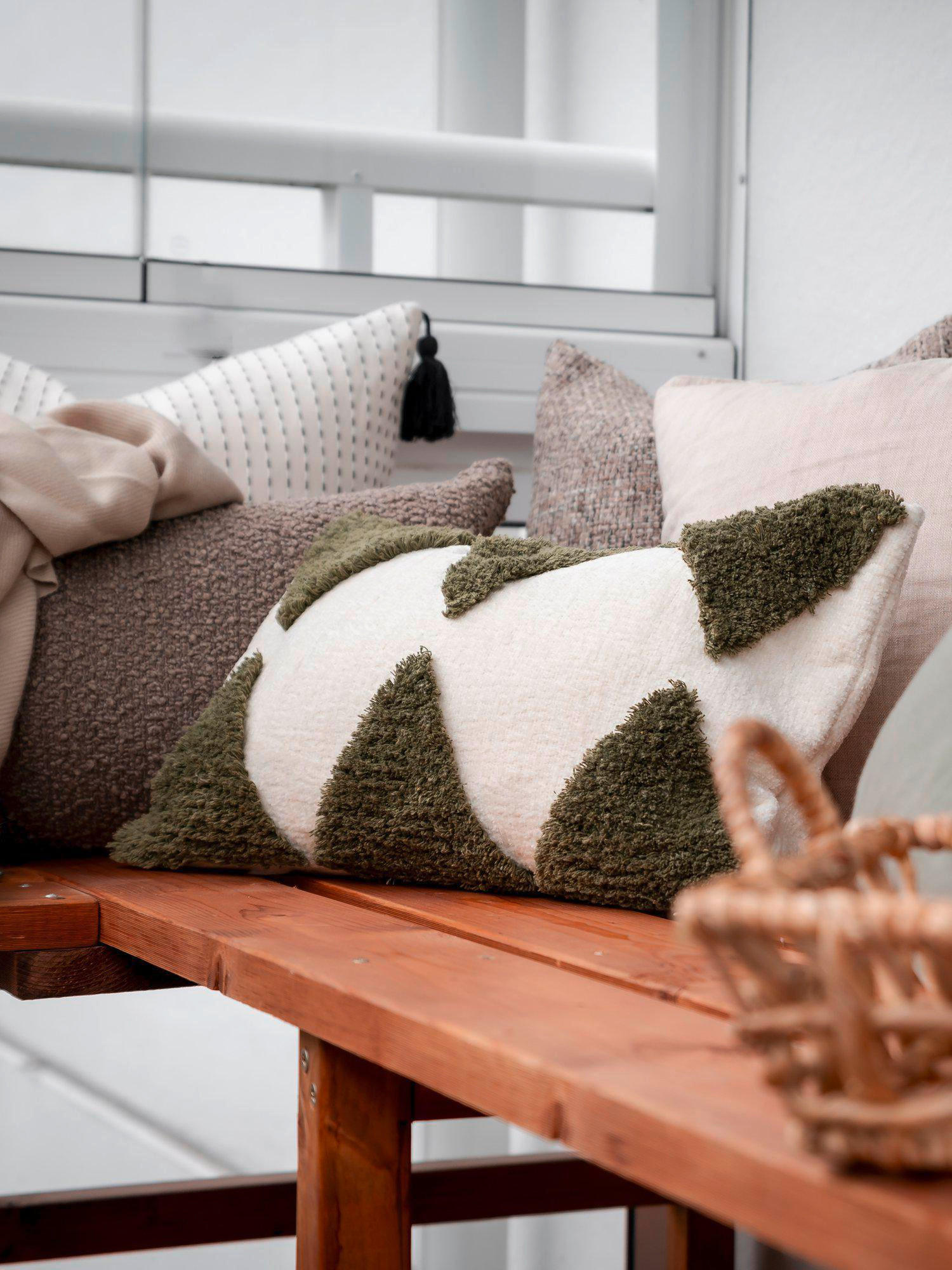 KISSENHÜLLE Holly 30/50 cm  - Grün, Design, Textil (30/50cm) - Svanefors