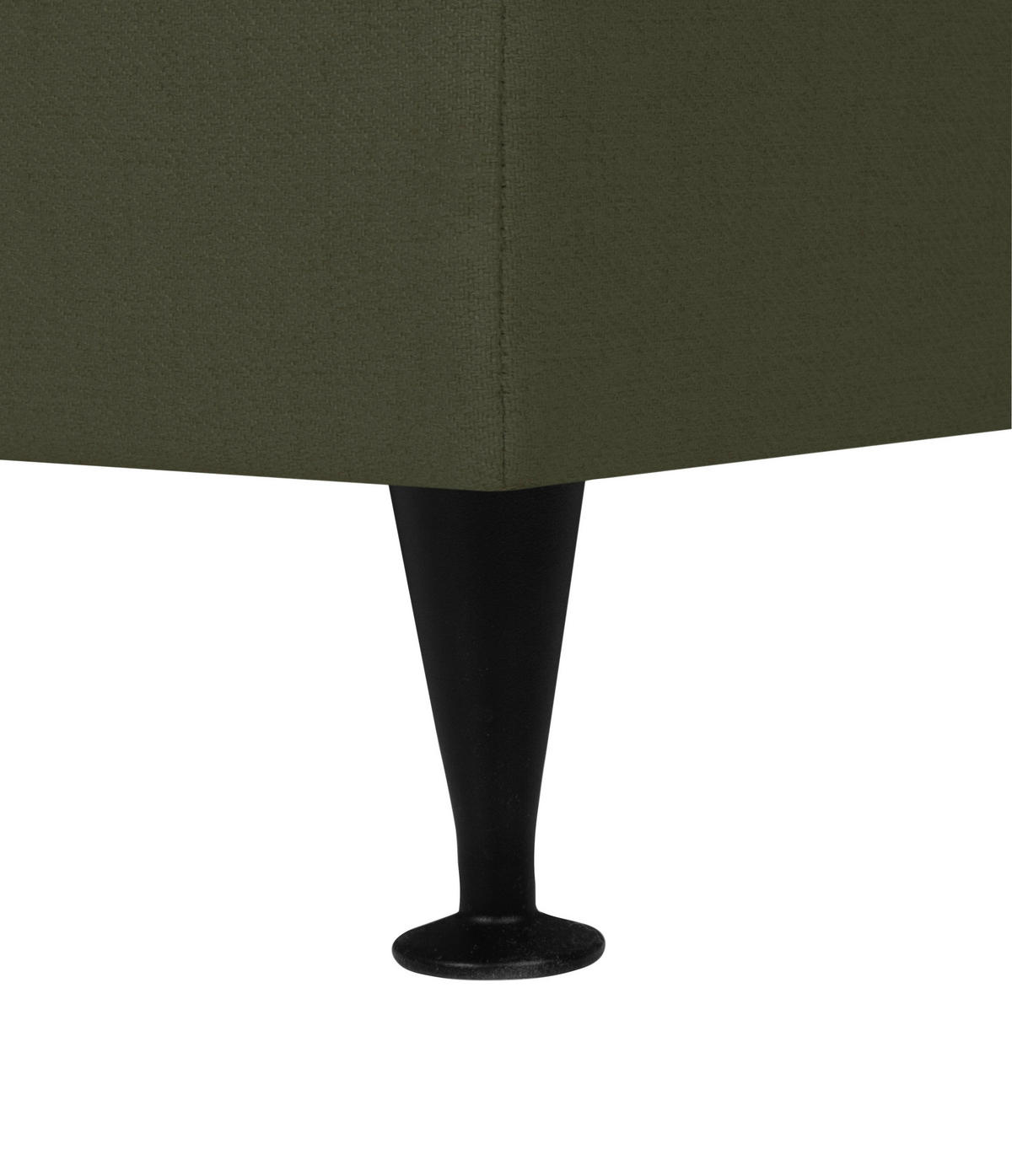 BOXSPRING-ÁGY 160/200 cm  sötétzöld  - fekete/sötétzöld, Modern, textil (160/200cm) - MID.YOU