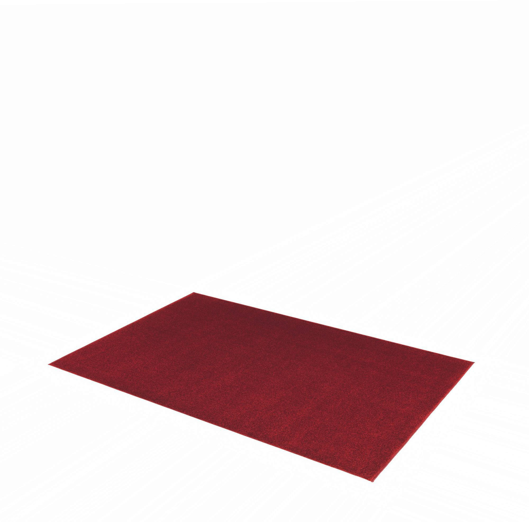 HOCHFLORTEPPICH 160/230 cm Samoa Rot  - Rot, KONVENTIONELL, Kunststoff/Textil (160/230cm) - Novel