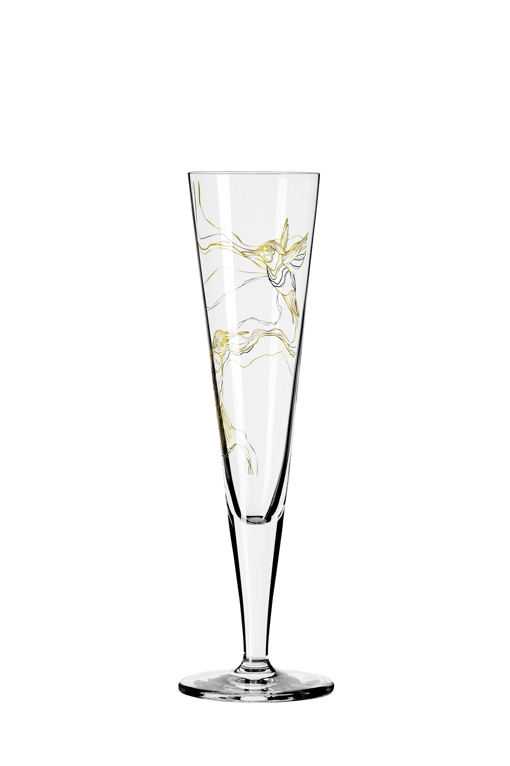CHAMPAGNERGLAS - Silberfarben/Goldfarben, LIFESTYLE, Glas (7,2/24cm) - Ritzenhoff