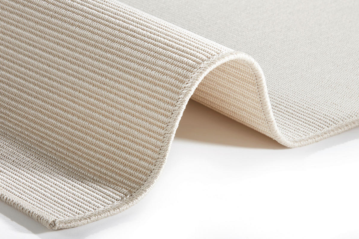 LÄUFER 80/450 cm Nature  - Weiß, Design, Kunststoff (80/450cm) - Hanse Home