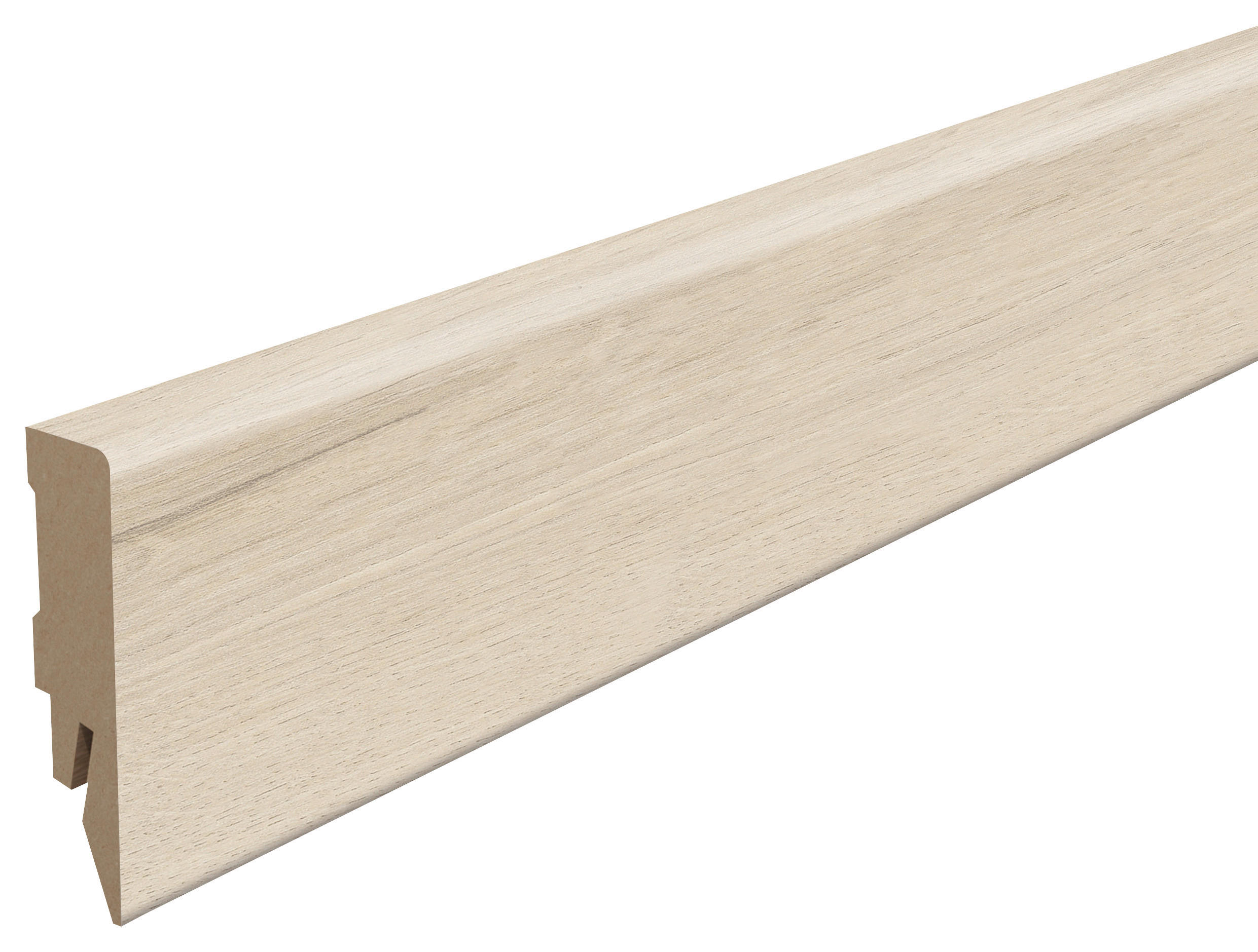 SOCKELLEISTE Eiche beige - Beige, KONVENTIONELL, Holzwerkstoff (240/1.4/5.8cm) - Egger Holzwerkstoffe