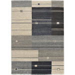 WEBTEPPICH 65/130 cm Palazzo Alto Blau, Grau  - Blau/Grau, Design, Textil (65/130cm) - Novel