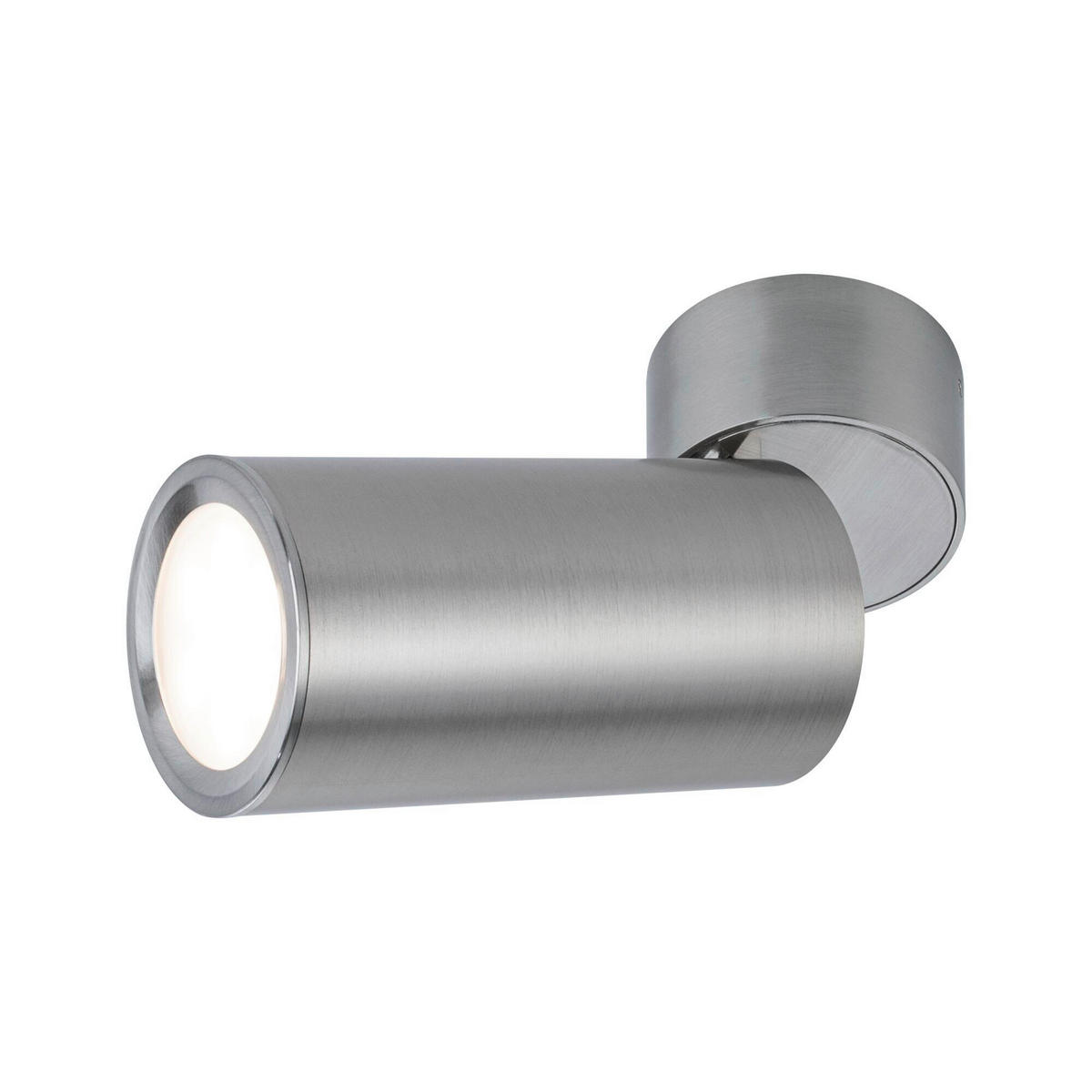 DECKENSTRAHLER Turnal 6,0/11,5 cm   - Edelstahlfarben, Basics, Metall (6,0/11,5cm) - Paulmann