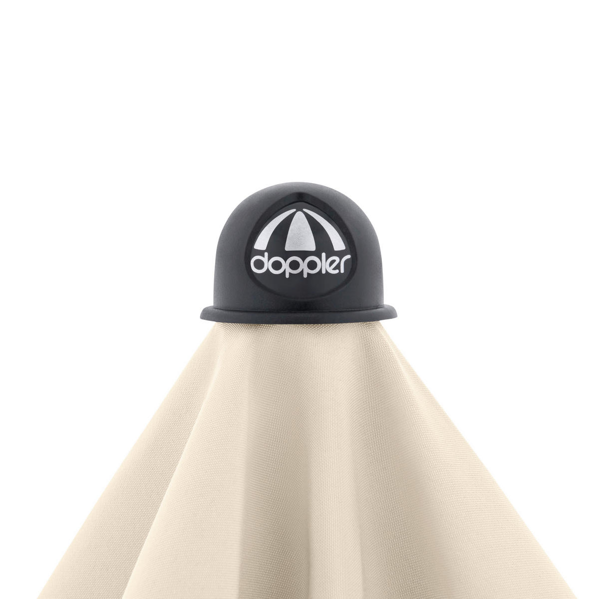 SENČNIK - naravne barve/antracit, Basics, kovina/tekstil (190/125cm) - Doppler