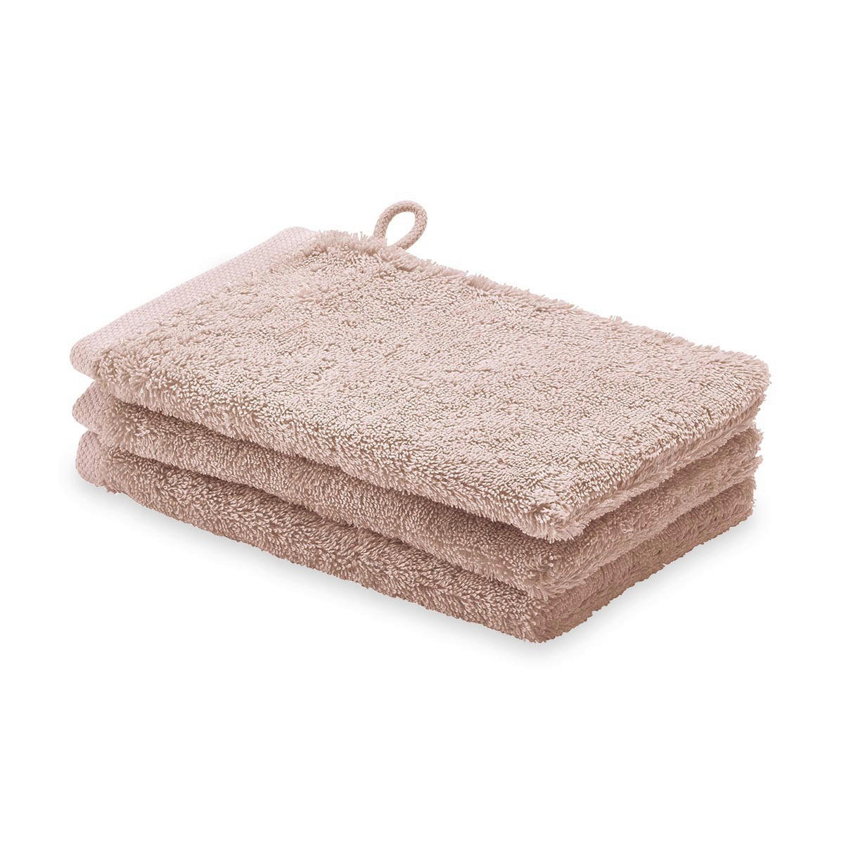 WASCHLAPPEN London Altrosa 3-teilig  - Altrosa, Basics, Textil (16/22cm) - Aquanova