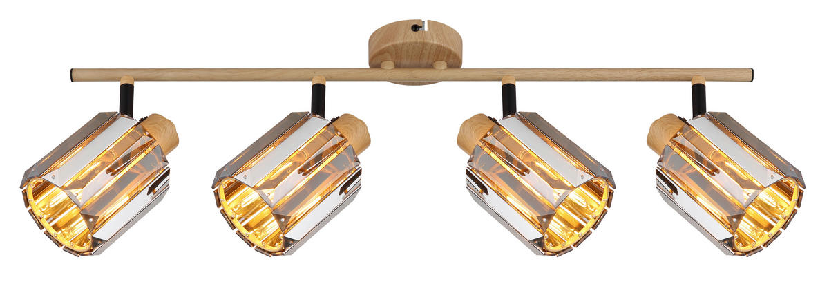 STRAHLER RUN  64 cm  - Braun/Grau, Trend, Glas/Metall (64cm)
