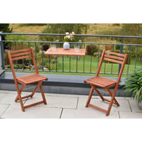 GARTENTISCHGRUPPE Eukalyptusholz Hartholz  - Eukalyptusholzfarben, KONVENTIONELL, Holz - Gardenson