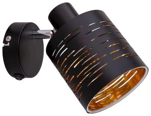 SPOTLIGHT Tunno 10/13/14,5 cm   - svart/guldfärgad, Design, metall/plast (10/13/14,5cm) - Globo