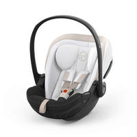 BABYSCHALE  Cloud S Style Off White  - Weiß, Basics, Kunststoff/Textil (72/44/37,5cm) - cybex PLATINUM