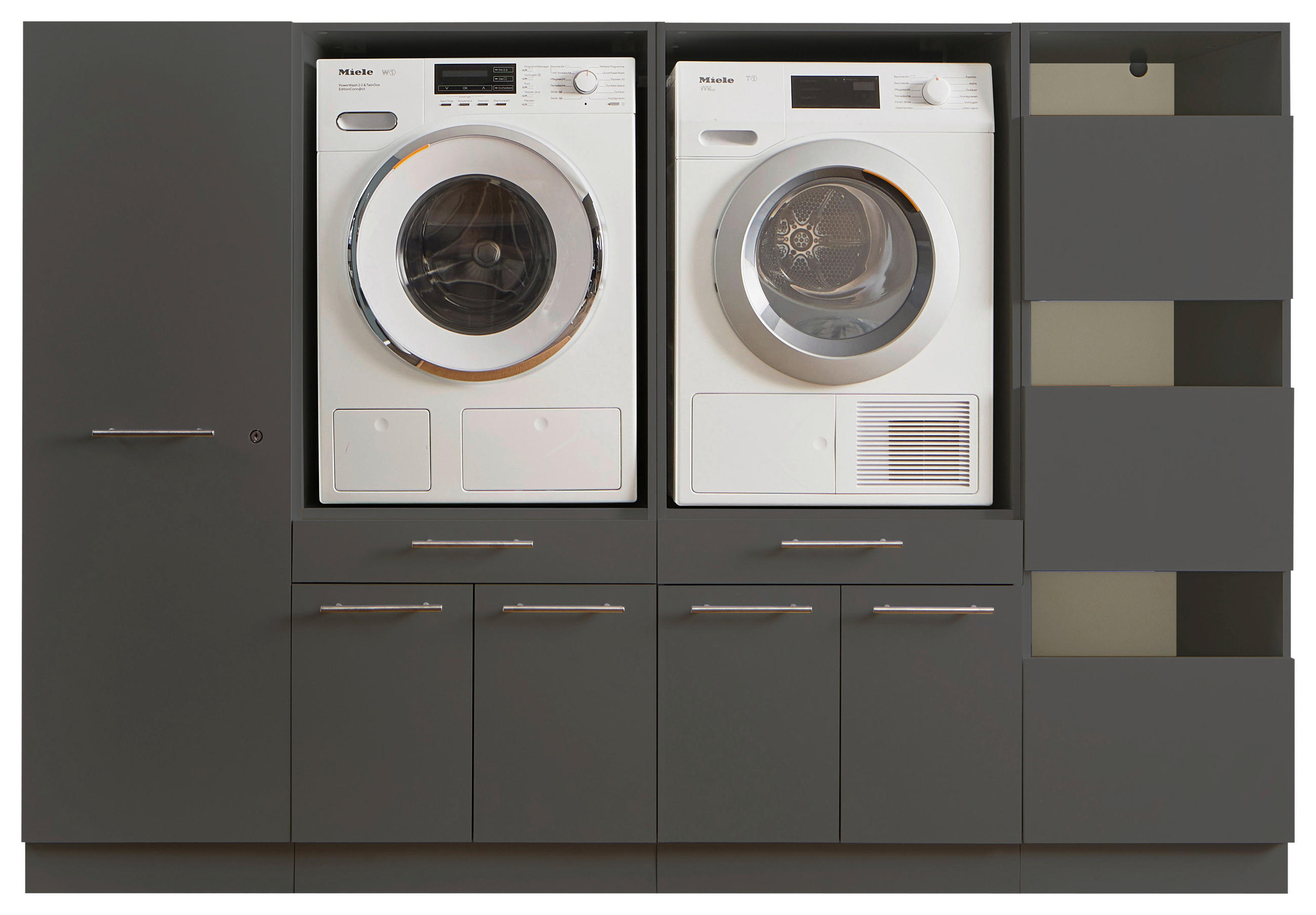XXXLutz Hauswirtschaftsraum Laundreezy Anthrazit 235x162x67.5 cm